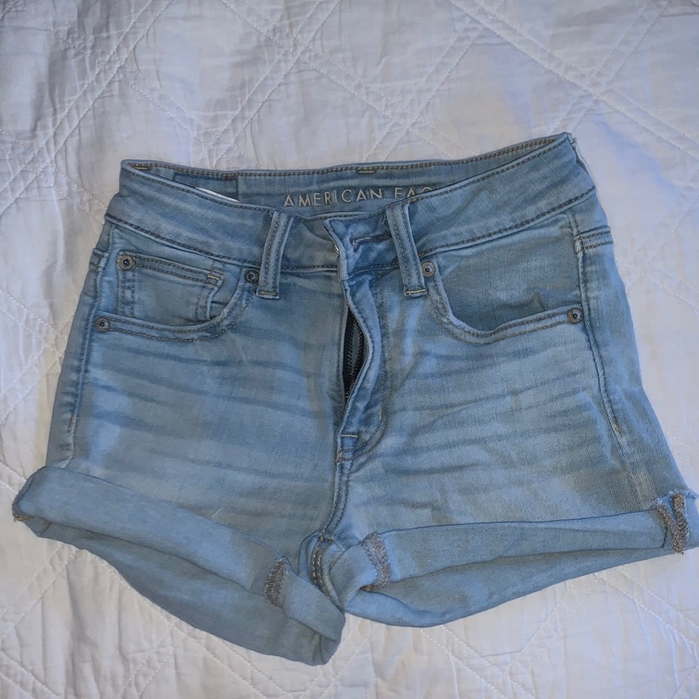 american eagle jean shorts
